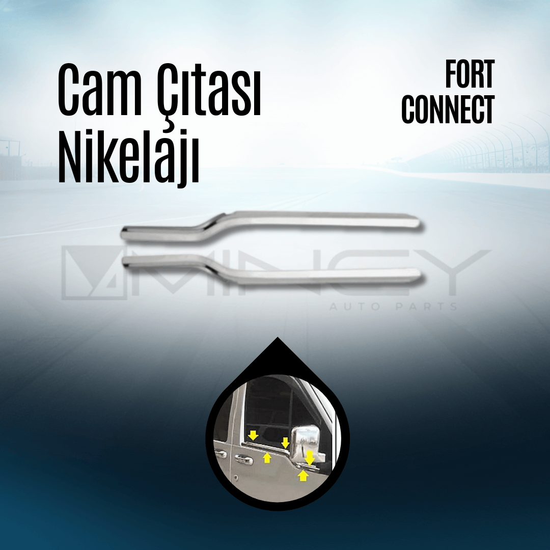 Cam Çıtası Nikelajı Ford Connect